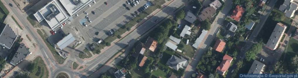 Zdjęcie satelitarne Partyzantów ul.