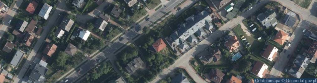 Zdjęcie satelitarne Partyzantów ul.