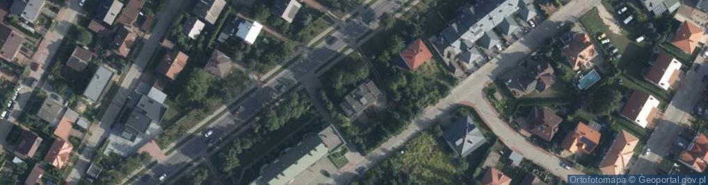 Zdjęcie satelitarne Partyzantów ul.
