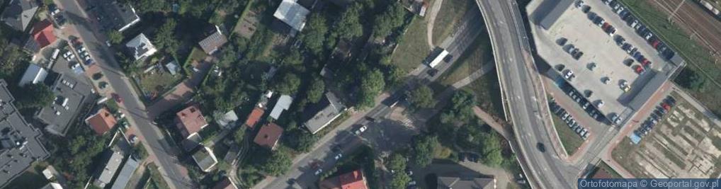 Zdjęcie satelitarne Partyzantów ul.