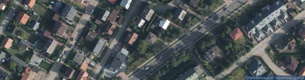 Zdjęcie satelitarne Partyzantów ul.