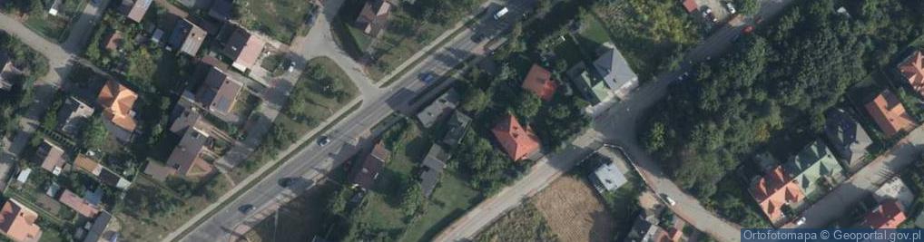 Zdjęcie satelitarne Partyzantów ul.