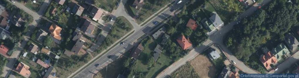 Zdjęcie satelitarne Partyzantów ul.