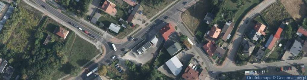 Zdjęcie satelitarne Partyzantów ul.