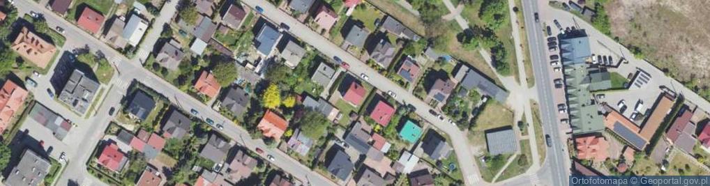 Zdjęcie satelitarne Parkowa ul.