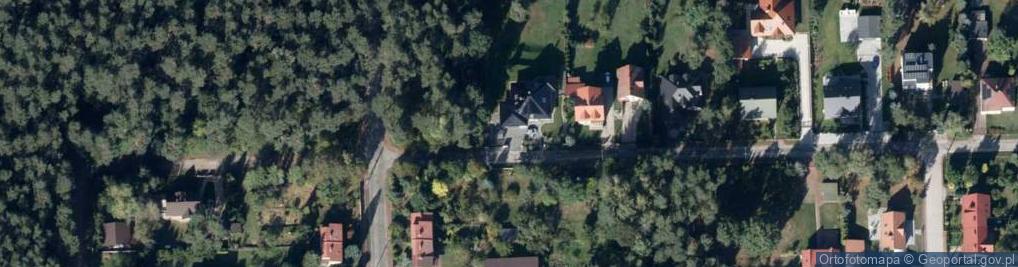 Zdjęcie satelitarne Partyzantów ul.