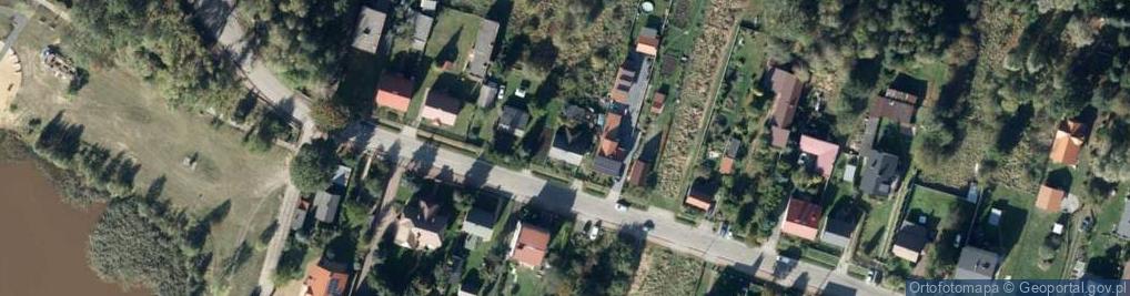 Zdjęcie satelitarne Paryska ul.