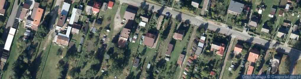 Zdjęcie satelitarne Paryska ul.