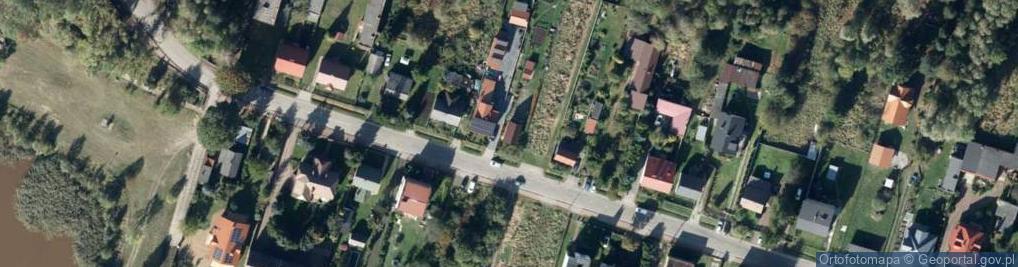 Zdjęcie satelitarne Paryska ul.