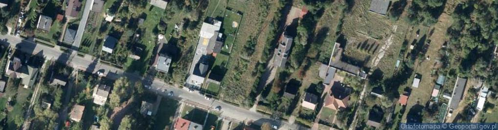 Zdjęcie satelitarne Paryska ul.