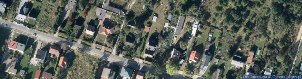 Zdjęcie satelitarne Paryska ul.