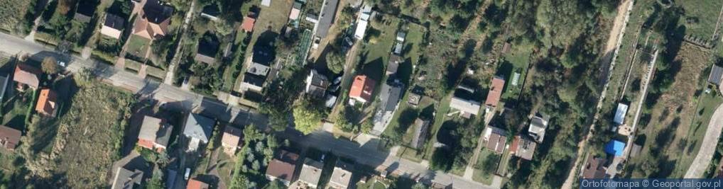 Zdjęcie satelitarne Paryska ul.