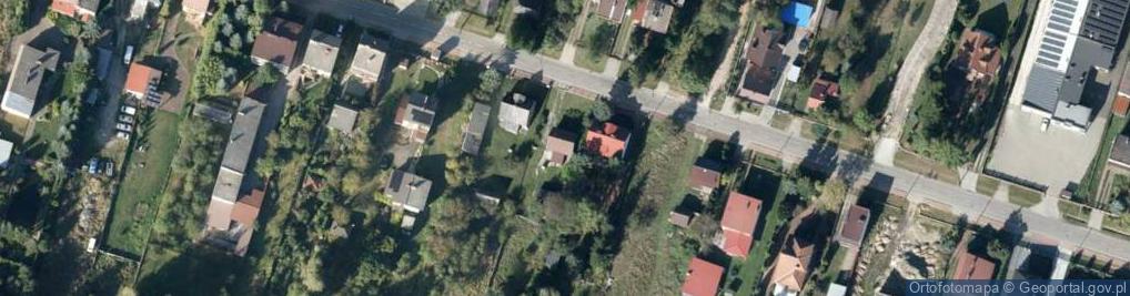 Zdjęcie satelitarne Paryska ul.