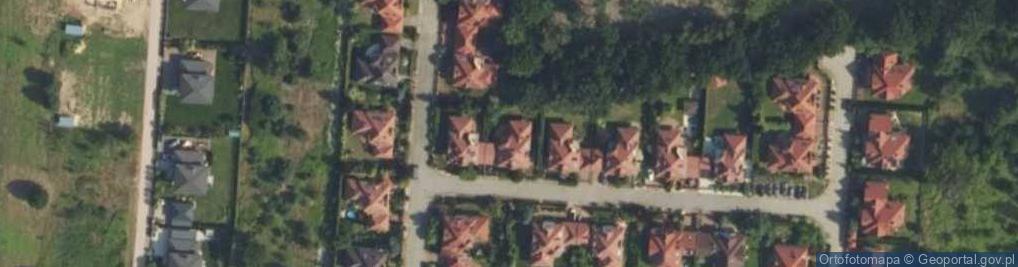 Zdjęcie satelitarne Pawia ul.