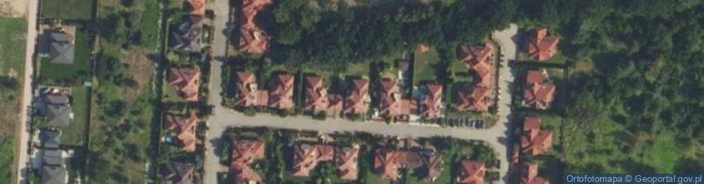 Zdjęcie satelitarne Pawia ul.