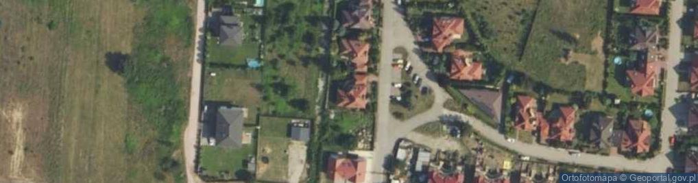 Zdjęcie satelitarne Pawia ul.