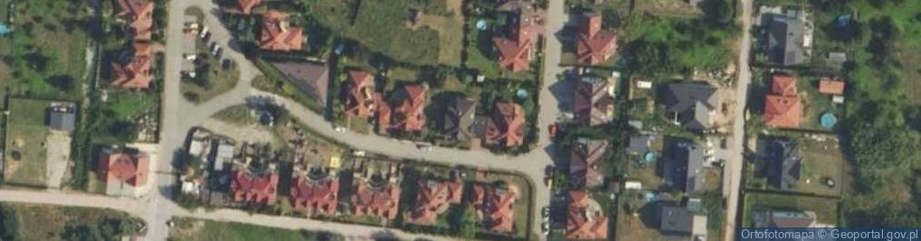 Zdjęcie satelitarne Pawia ul.