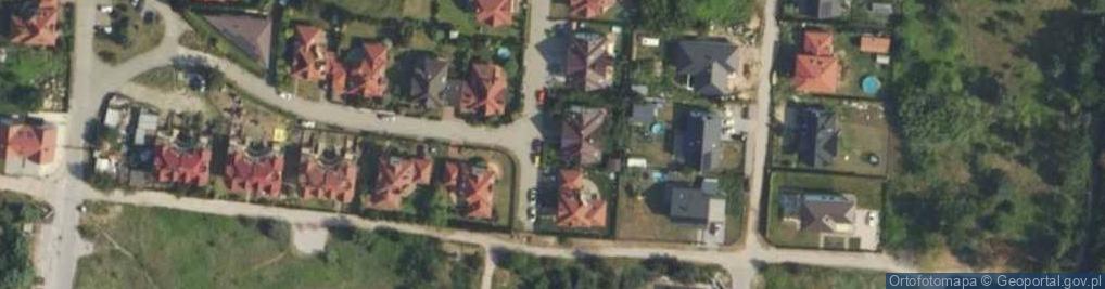 Zdjęcie satelitarne Pawia ul.