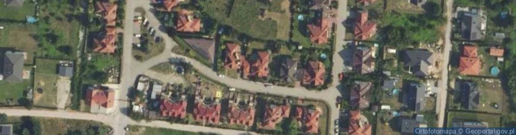 Zdjęcie satelitarne Pawia ul.