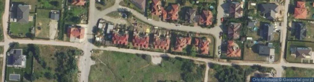 Zdjęcie satelitarne Pawia ul.