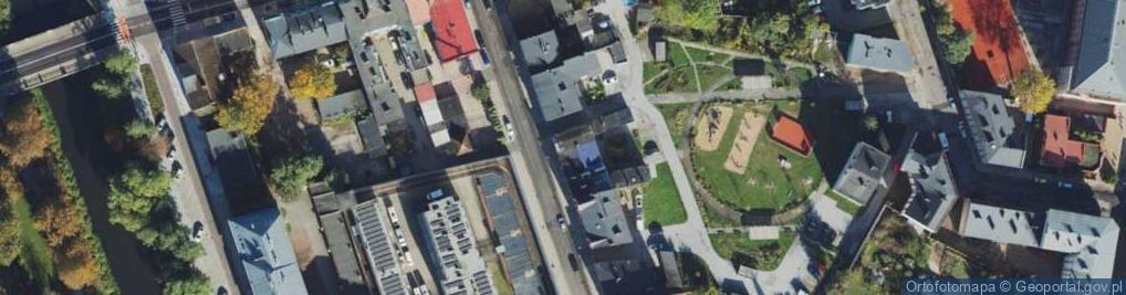 Zdjęcie satelitarne Partyzantów ul.