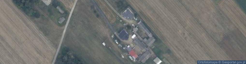 Zdjęcie satelitarne Pagórkowata ul.
