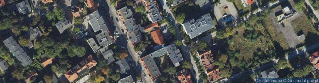 Zdjęcie satelitarne Parkowa ul.