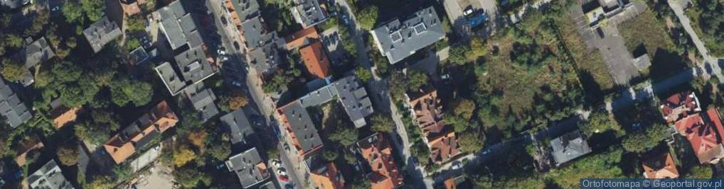 Zdjęcie satelitarne Parkowa ul.