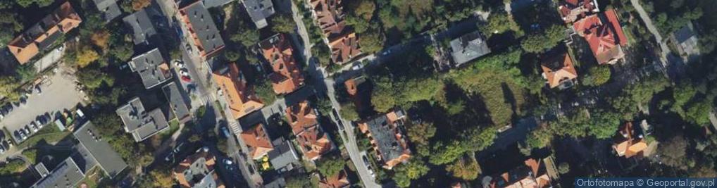 Zdjęcie satelitarne Parkowa ul.