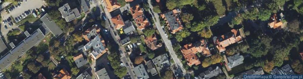 Zdjęcie satelitarne Parkowa ul.