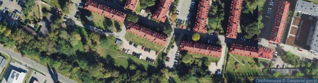 Zdjęcie satelitarne Patriotów ul.