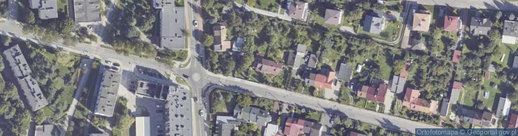 Zdjęcie satelitarne Partyzantów ul.
