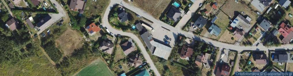 Zdjęcie satelitarne Pawia ul.