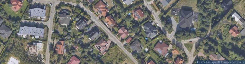Zdjęcie satelitarne Paproci ul.