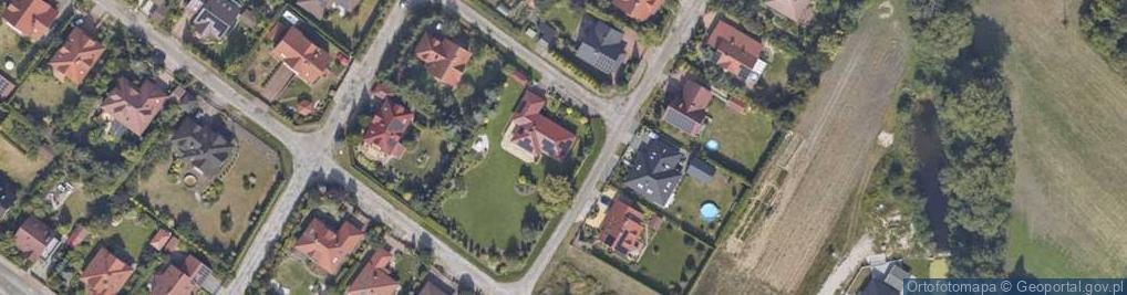 Zdjęcie satelitarne Paproci ul.