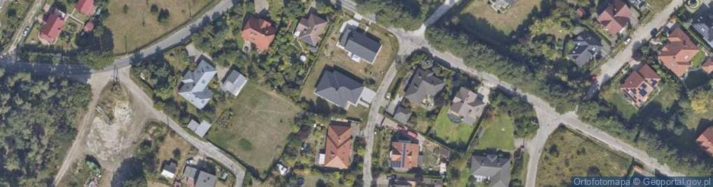Zdjęcie satelitarne Paproci ul.
