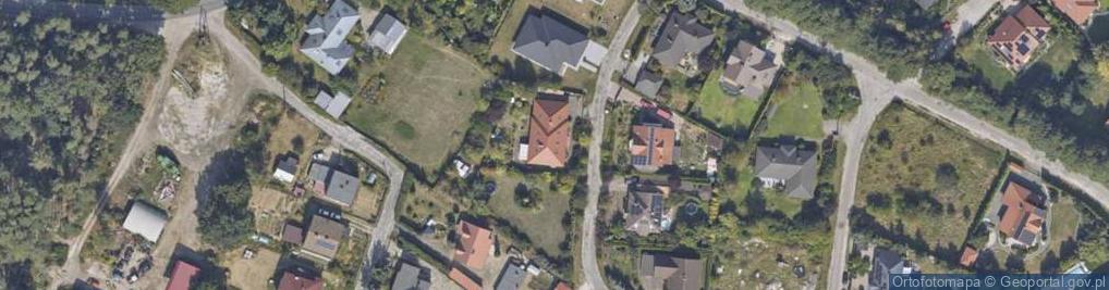 Zdjęcie satelitarne Paproci ul.