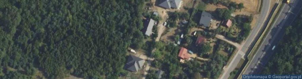 Zdjęcie satelitarne Pałacowa ul.