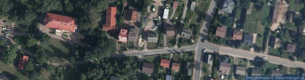Zdjęcie satelitarne Pałacowa ul.
