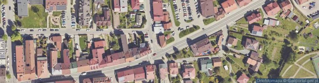 Zdjęcie satelitarne Parkowa ul.