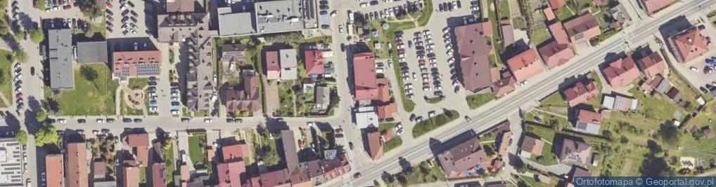 Zdjęcie satelitarne Parkowa ul.