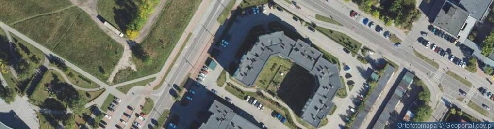Zdjęcie satelitarne Papieża Jana Pawła II ul.