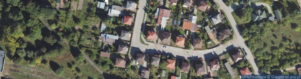 Zdjęcie satelitarne Parowozowa ul.