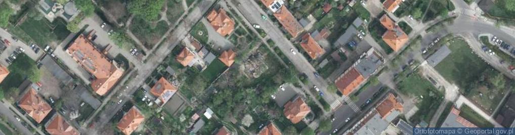Zdjęcie satelitarne Parkowa ul.
