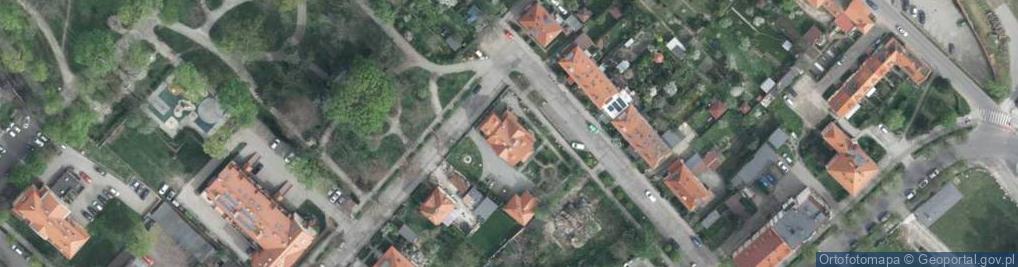 Zdjęcie satelitarne Parkowa ul.