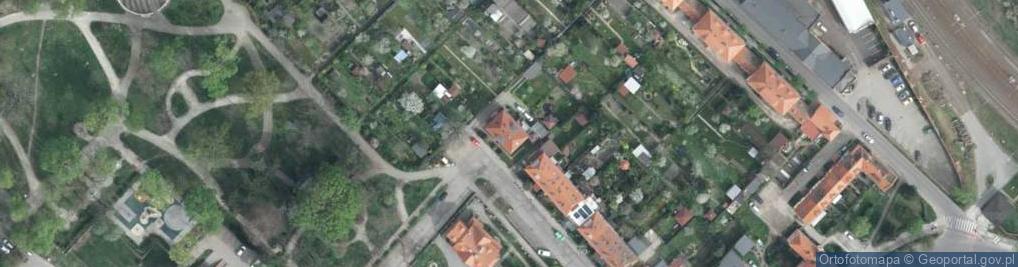 Zdjęcie satelitarne Parkowa ul.