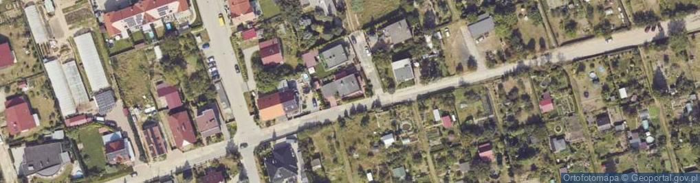 Zdjęcie satelitarne Partyzancka ul.