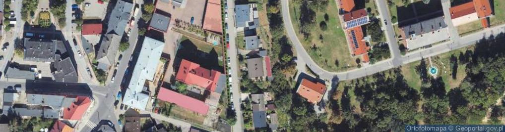 Zdjęcie satelitarne Parowa ul.