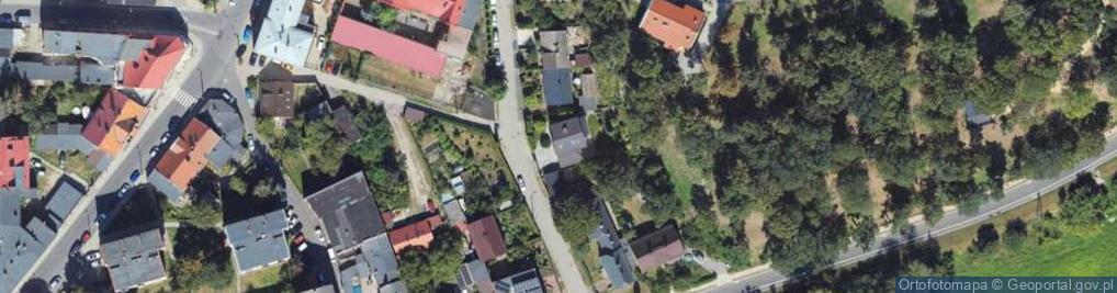 Zdjęcie satelitarne Parowa ul.
