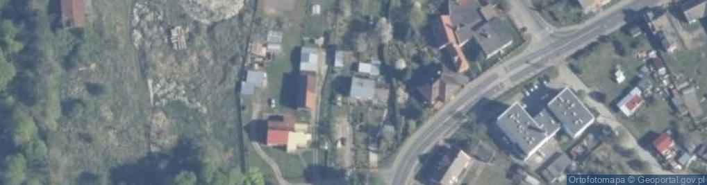 Zdjęcie satelitarne Pałacowa ul.